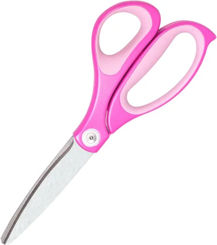 PLUS Fit Cut Curve Tijeras 8" Rosa