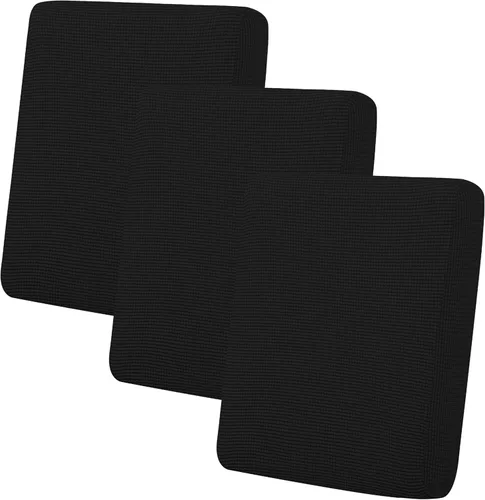 Miniatura 140 de Easy-Going - 4 Fundas de cojín elásticas para sofá seccional, izquierda/derecha, en forma de L, funda de asiento antideslizante, suave, flexible