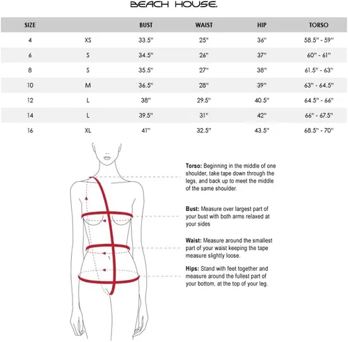 Miniatura 4 de BEACH HOUSE SPORT Traje de baño de una pieza con cremallera frontal de manga larga Sculpt - Top de bikini adicional