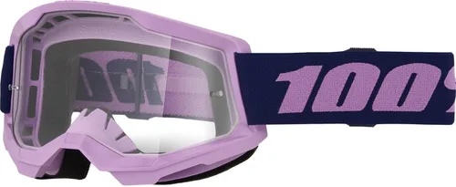 Miniatura 4 de 100% STRATA 2 Goggles – Gafas deportivas para motocross y ciclismo de montaña – Gafas para ciclistas – Gafas de motocross para hombre
