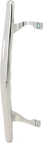 Miniatura 4 de Prime-Line C 1196 - Tirador para puerta corrediza de patio de 6-5/8 pulgadas, pintada a presión en blanco (paquete individual)