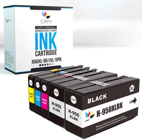 Miniatura 16 de 950XL - Cartucho de tinta de repuesto negro para HP Officejet Pro 251dw, 276dw MFP, 8100 - N811a, 8600, 8600 Plus, 8600 Premium, 8610, 8615, 8616