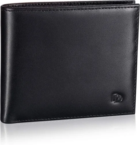 Miniatura 11 de HISCOW Billeteras plegables de cuero de grano completo para hombres, billetera minimalista delgada para hombre, regalos para papá, cumpleaños, día