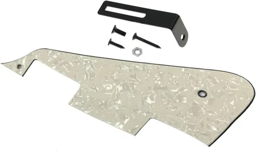 Miniatura 30 de Dopro Golpeador de guitarra LP de 1 capa con soporte cromado para Epiphone Les Paul