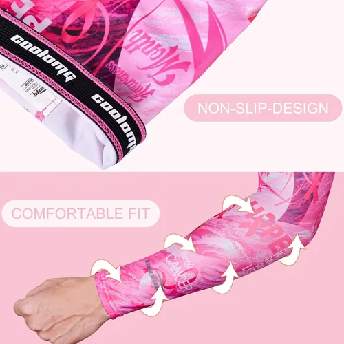 Miniatura 3 de COOLOMG Basketball Compression Arm Sleeves for Baseball Football Volleyball Sports Youth Kids Adult