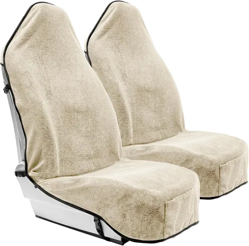 Miniatura 18 de Season Guard Funda de asiento de toalla, protectores impermeables de asiento de automóvil para gimnasio, entrenamiento y estilo de vida activo