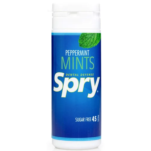 Miniatura 10 de Spry Xylitol Berry Blast - Caramelos sin azúcar, promueve la salud oral, aumenta la producción de saliva, detiene el mal aliento, sin OMG, sin