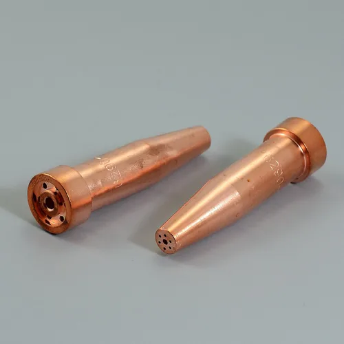 Miniatura 2 de RIVERWELD Puntas de corte de acetileno 6290 tamaño 2 y 6290-2 para soplete de cortador de oxígeno Oxy Oxyfuel hecho de cobre, paquete de 2