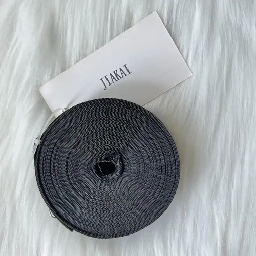 Miniatura 7 de JIAKAI Correa de nailon resistente de 1 pulgada de ancho y 10 yardas, correas pesadas de polipropileno para bolsas, hamacas, escalada al aire libre
