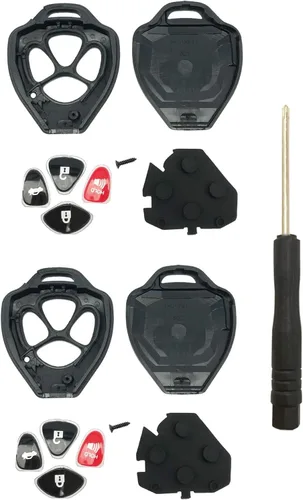 Miniatura 4 de Carcasa de reemplazo de 4 botones sin corte para llave y control remoto para Toyota Scion TC RAV4 2008-2013 Avalon 2007-2011 Camry 2008-2013 Corolla