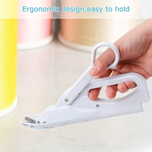 Miniatura 3 de Tijeras eléctricas, multiusos, tijeras de tela eléctricas para el hogar con interruptor de seguridad, tijeras electrónicas de mano