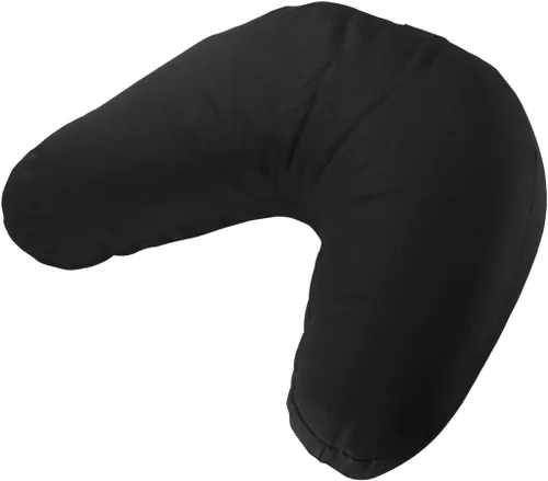 Miniatura 6 de Hugger Mugger Cojín de meditación en forma de V – proporciona apoyo para sentarse con piernas cruzadas, promueve una postura saludable, hecho a mano