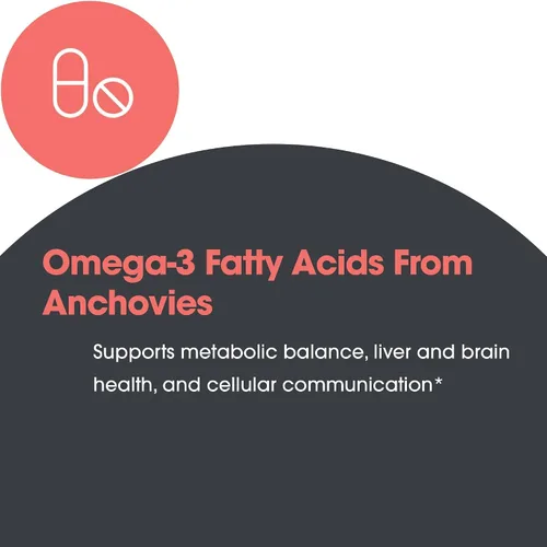 Miniatura 7 de Allergy Research Group - Super EPA - Aceite de pescado Omega 3, anchoas de origen sostenible - 200 cápsulas blandas