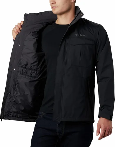 Miniatura 6 de Columbia, chamarra de lluvia, para hombre