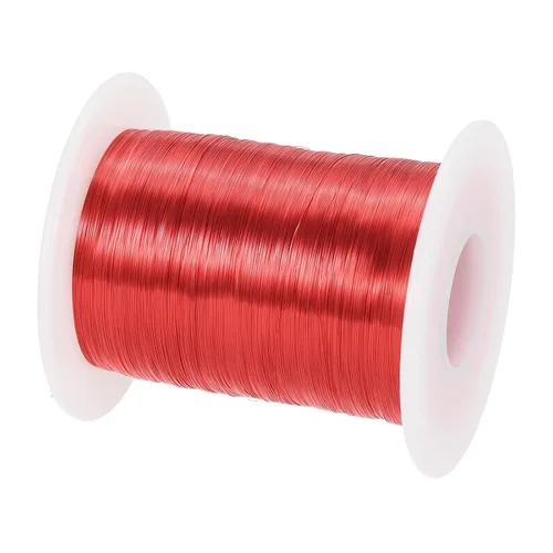 Miniatura 38 de MECCANIXITY - Alambre magnético de calibre 46 AWG - 0.04mm Hilo de cobre esmaltado - Bobina de alambre magnético de 14669 pies (4471m) - 50g Grado F