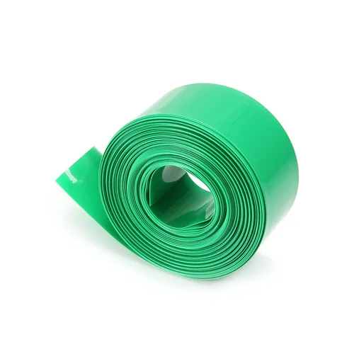 Miniatura 12 de Aicosineg 20 tubos termorretráctiles de batería de 2.83 pulgadas de longitud, 1.18 pulgadas de ancho de aplanamiento, aislamiento térmico de PVC