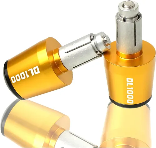 7/8 pulgadas 0.866 in para Suzuki DL1000 DL 1000 V-Strom VSTROM CNC aluminio manillar motocicleta manillar motocicleta manillar extremos (color : Oro