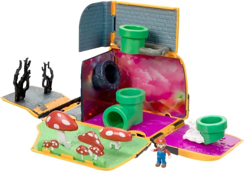 Sangei Boeki TSM-12 The Super Mario Bros Movie Playset Van W 3.3 x D 5.9 x H 3.6 pulgadas (3.3 x 5.9 x 3.6 in) Productos diversos