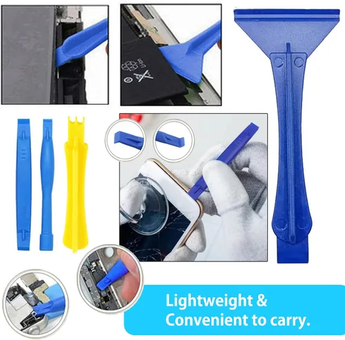 Miniatura 4 de Spudger Kit de herramientas, 23 piezas de reparación de teléfonos celulares, herramientas de palanca para electrónica, metal Spudger, herramienta