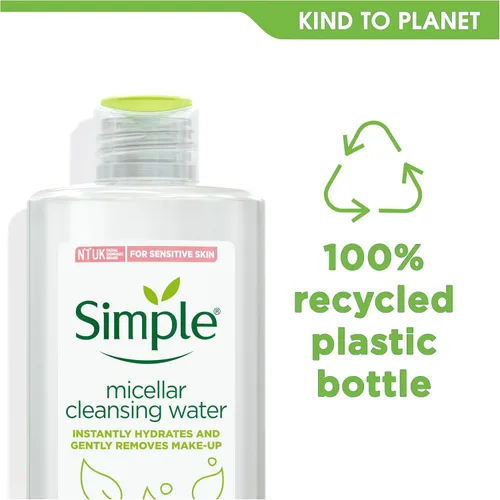 Miniatura 5 de Simple Kind to Skin Agua Limpiadora Micelar 6.7 oz