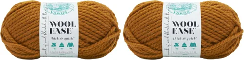 Miniatura 175 de Lion Brand Yarn - Ovillo de lana Wool-Ease Thick & Quick color fuerza aérea