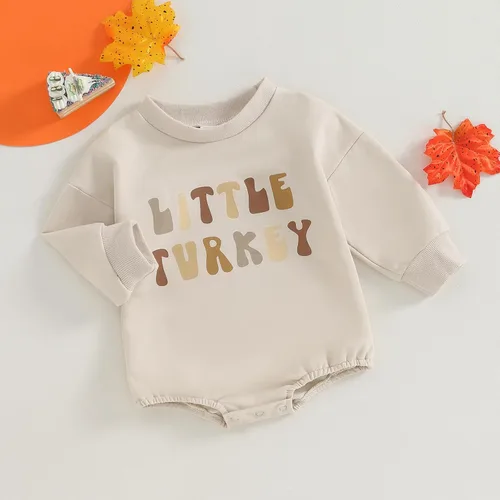 Miniatura 3 de FYBITBO Traje de Navidad para bebé niña y niño, sudadera de Papá Noel, enterizo, suéter para mi primera Navidad, otoño e invierno