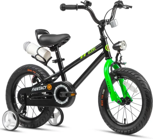 Miniatura 16 de Glerc Fantacy Kids Bike, 12-20 Inch Children Bicycle for 2-13 Years Old Boys Girls, Kids Bicycle with Water Bottle Holder & Headlight & Training