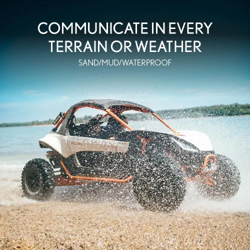 Miniatura 5 de Cardo Packtalk Edgephone para ORV - Paquete doble