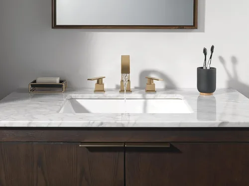 Miniatura 2 de Vero Llave de baño amplia con dos manijas, 3553LF-CZ