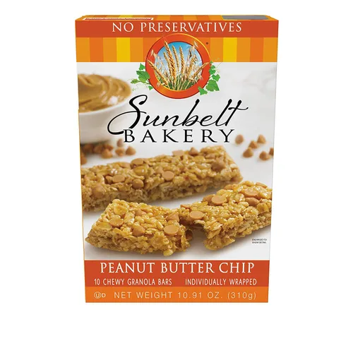 Miniatura 25 de Sunbelt Bakery Barras de granola masticables dulces y saladas de almendras, barras de 50-1.0 onzas (5 cajas)
