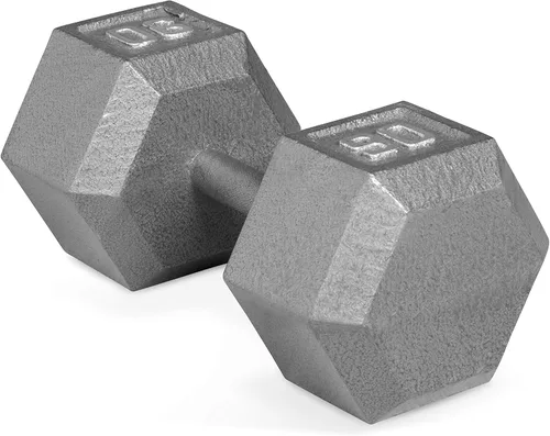 Miniatura 37 de CAP Barbell Mancuerna hexagonal de hierro fundido Múltiples opciones