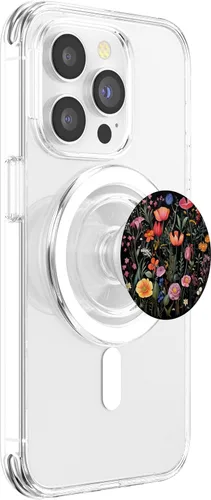 Miniatura 3 de Wildflower Watercolor Flowers Botanic Floral Garden - PopSockets MagSafe PopGrip para iPhone para mujer