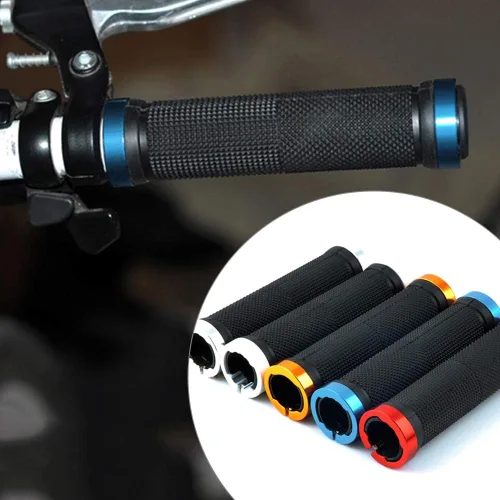 Miniatura 2 de Mango de manillar de bicicleta, antideslizante de moda para bicicleta de montaña, mango de bicicleta, color negro