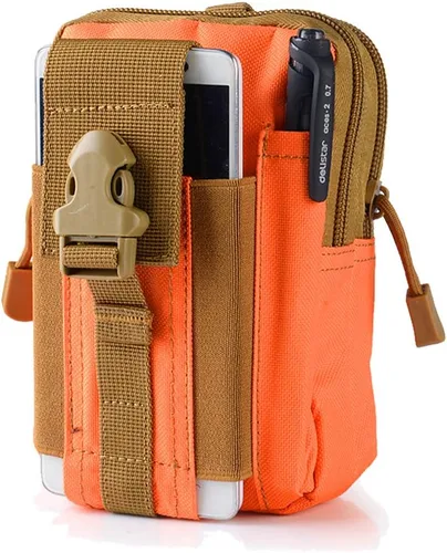 Miniatura 10 de Funda para teléfono celular de cintura, bolsa de cinturón, funda universal para teléfono al aire libre, estuche, bolsillo para gadgets para iPhone X