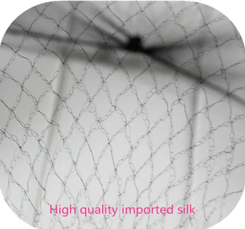 Miniatura 4 de 20 "Lote de redecillas para el cabello Invisible Elastic Edge Mesh 19.7 in Redes de pelo reutilizables (marrón claro 10pcs)