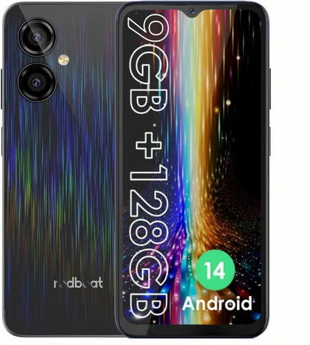 Miniatura 9 de Redbeat Teléfonos celulares Android 14 desbloqueados D5 8 núcleos 1.6GHz procesador 6.52 pulgadas IPS, 5000mAh, 6GB RAM 64GB ROM expandible 1TB
