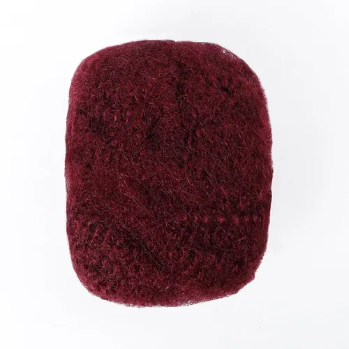 Miniatura 17 de Orientfashion Afro Kinkys a granel, cabello humano para extensiones de trenzas, cabello crochet para mujeres negras, paquete de 30g (20cm, #27)