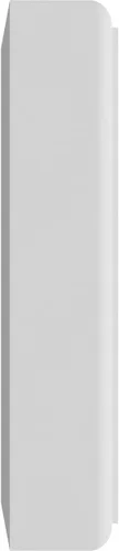 Miniatura 3 de Ekena Millwork ROSP050X050X100SDG11 Roseta estándar con borde redondeado, 5 pulgadas de ancho x 5 pulgadas de alto x 1 pulgadas de alto, PVC