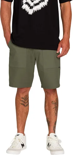 Miniatura 4 de Volcom Clockworks - Pantalón corto de lona de 20 pulgadas para hombre