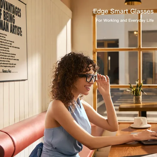 Miniatura 2 de OHO 4K Ultra-Lightweight Smart Glasses, AI Chat & Real-Time Translation, OHO App Supported, Record-While-Charging, UV400 Lens