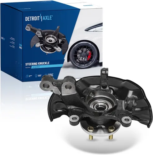 Miniatura 61 de Detroit Axle - Nudos de dirección delanteros de 2.5L de 2 piezas para Toyota 12-17 Camry, 2 nudos de dirección y conjunto de rodamiento de rueda