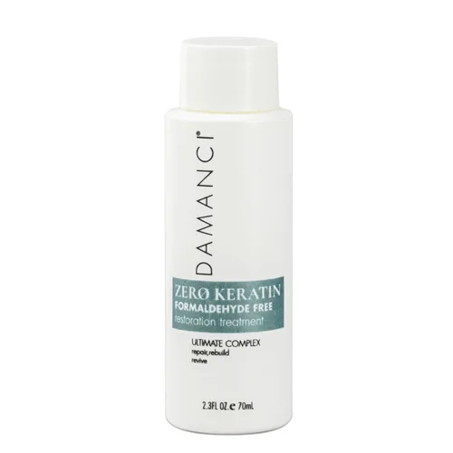 Miniatura 4 de DAMANCI Tratamiento de queratina CERO, sin formaldehído, antiencrespamiento, tratamiento revitalizante orgánico para suavizar el cabello con aceite