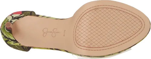 Miniatura 4 de Jessica Simpson Daisile - Sandalias de tacón de aguja de piel sintética con correa al tobillo para mujer