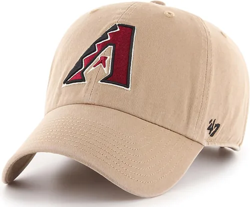 47 Brand MLB Primary Logo Clean Up Adjustable Strap Baseball Dad Hat Cap, Adult