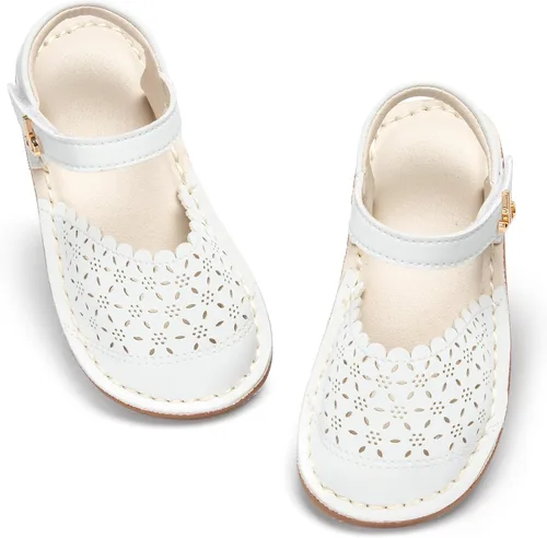 Miniatura 102 de THEE BRON Sandalias cómodas para niñas, zapatos para niños, sandalias rellenas