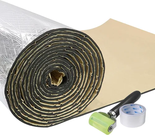 Miniatura 14 de Alfombrilla Insonorizante Resistente al Calor de 5/8 Pulgadas de Grosor, Espuma de Celda Cerrada de 15 mm para Capó de Automóvil, Aislamiento
