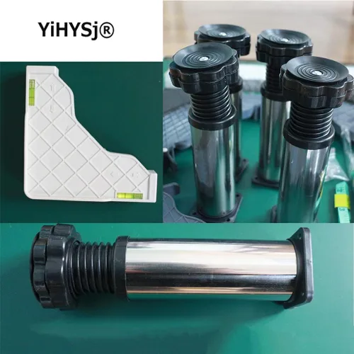 Miniatura 3 de Soporte para refrigerador con 4 pies fuertes para secadora, altura del soporte para refrigerador 3.9/5.9/7.8 pulgadas, ajustable, 1.1 pulgadas