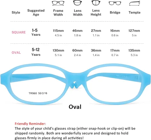 Miniatura 17 de AQWANO Children Optical Glasses Frame tr90 Flexible Bendable One-piece Safe Eyeglasses Girls Boy