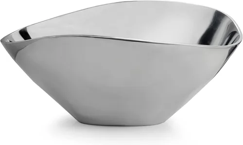 Miniatura 9 de nambe Cuenco de mariposa, cuenco de ensalada refrigerable para entretenimiento, servir salsa, aperitivos, aceitunas y guacamole, apto para horno