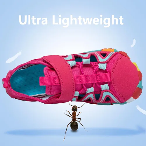 Miniatura 2 de CIOR Zapatos de agua para niños y niñas, cómodos zapatos deportivos con punta cerrada, sandalias deportivas para caminar